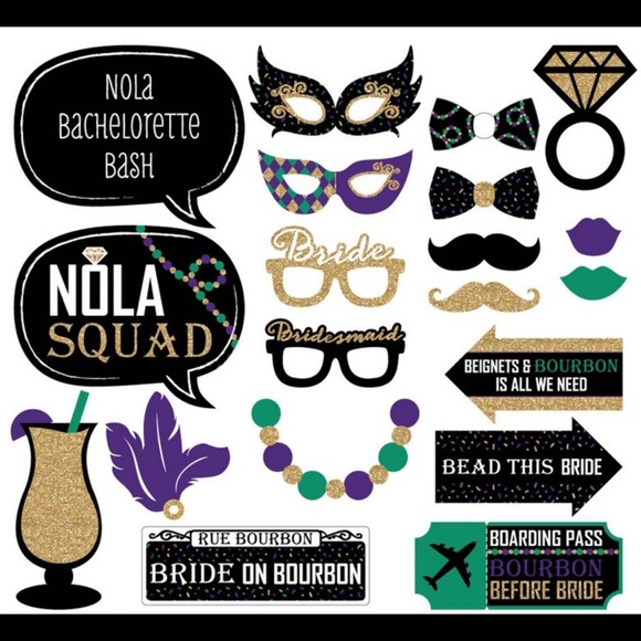 New Orleans Bachelorette Decorations